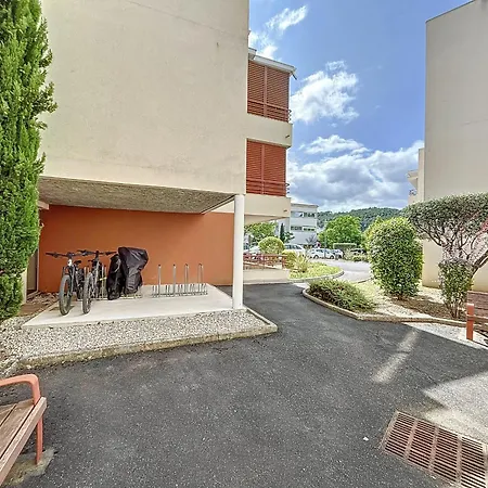 Apartment F2 Avec Terrasse, Clim, Parking Prive, Proche Centre-ville Et Thermes, Animaux Acceptes - Fr-1-451-135 Lamalou-les-Bains