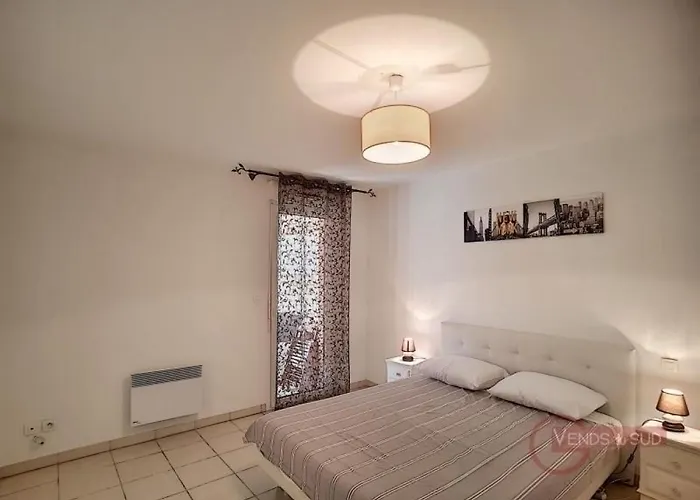 Apartamento F2 Avec Terrasse, Clim, Parking Prive, Proche Centre-ville Et Thermes, Animaux Acceptes - Fr-1-451-135 Lamalou-les-Bains